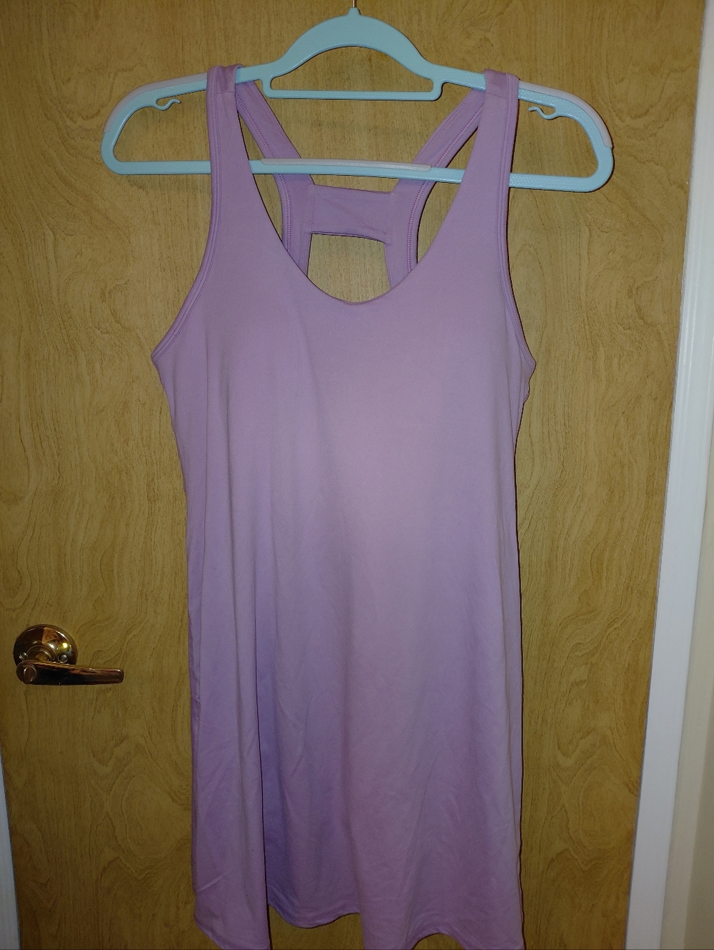 Time and Tru Purple Maternity Tank Top
